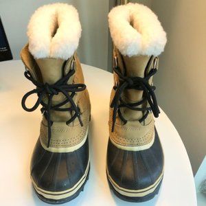 Sorel Caribou Boots-- Kids 4/Womens 6 (Like New)